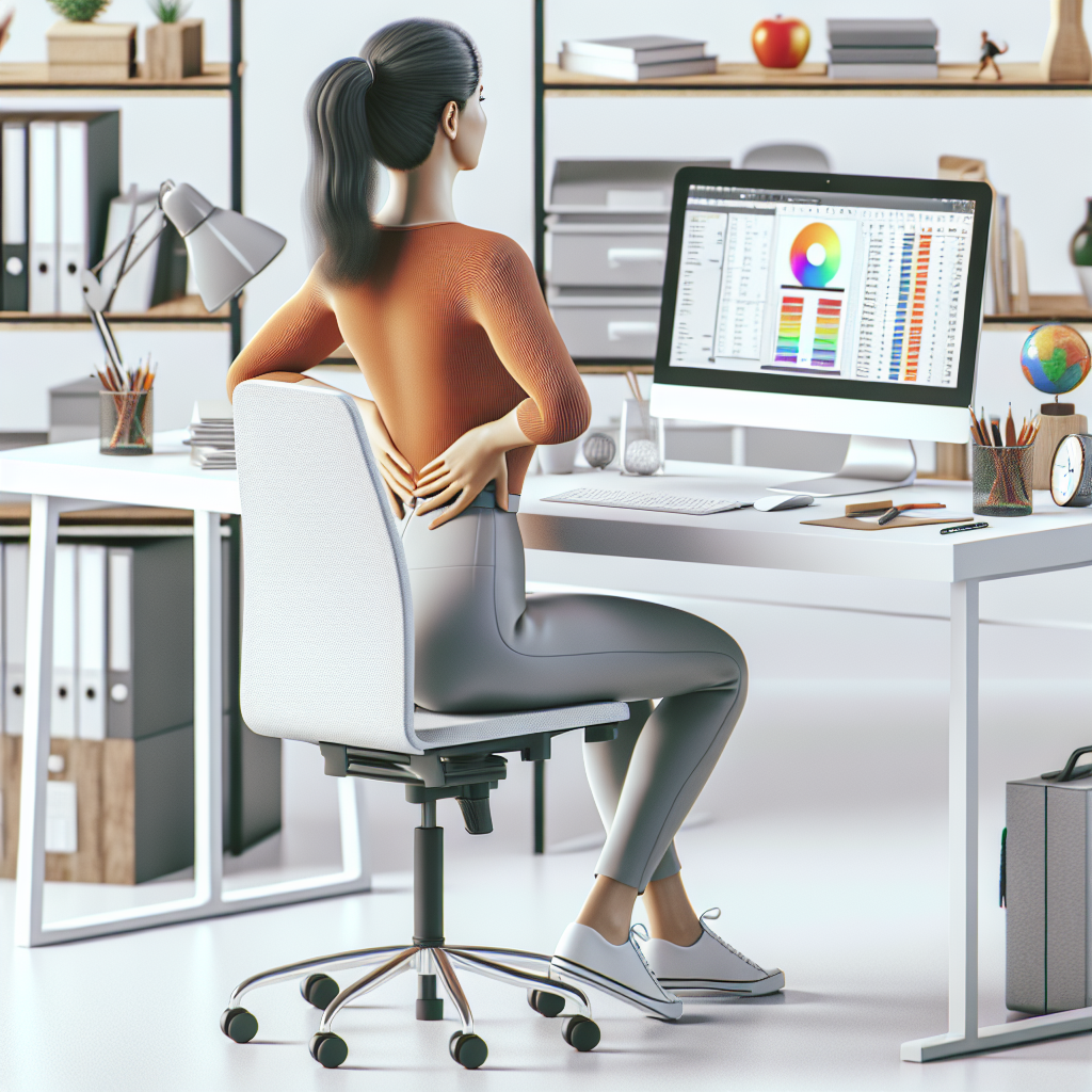inning the Battle: Tips for Maintaining Good Desk Posture фото
