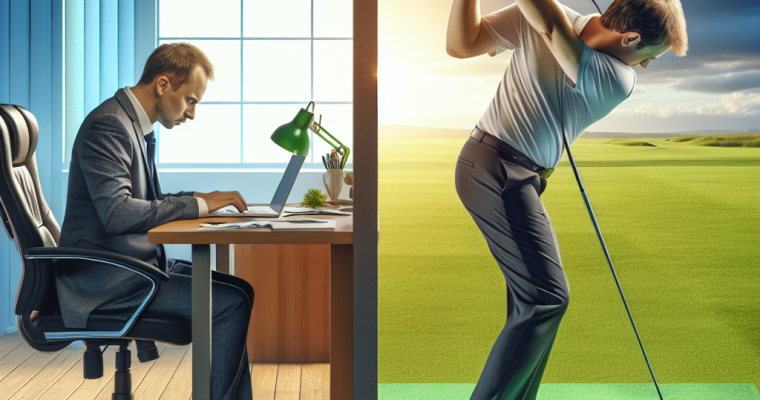 Is Your Desk Ruining Your Golf Swing?