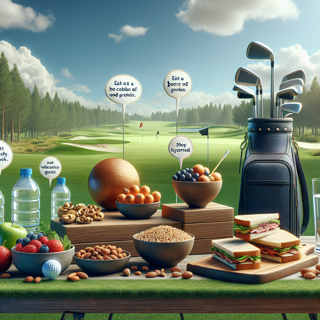 Nutrition and Hydration Tips for Staying Energized on the Golf Course